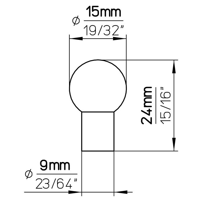 KNOPF 0503-15MV7    NICKEL MATT