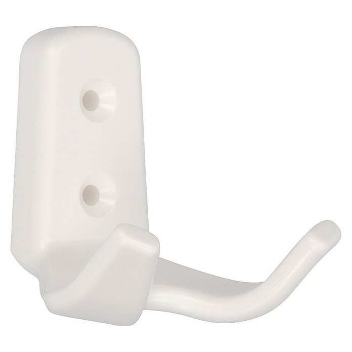 Siro Garderobna kljuka  (Do x Š x V: 62 x 57 x 62 mm, Bela, Plastika) | 1189 - Hut und Mantelhaken | AAEE - Garderoben | AAE - Beschläge | AA - Eisenwaren | A - Eisenwaren | BAUHAUS