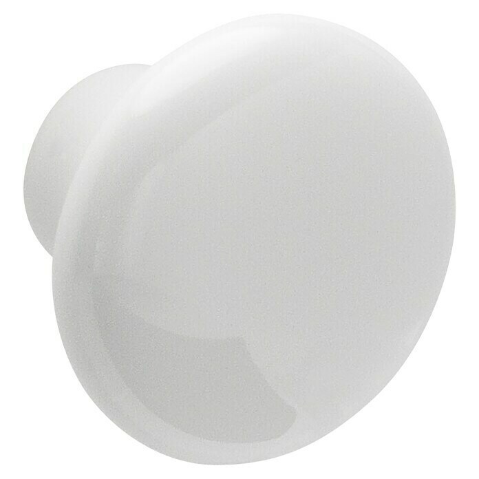 KNOPF SP1-33        PORZELLAN WEISS