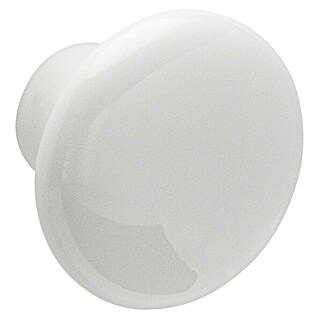 Siro Ručkica za namještaj (Tip ručke za namještaj: Gumb, Ø x D: 32 x 25 mm, Bijela)