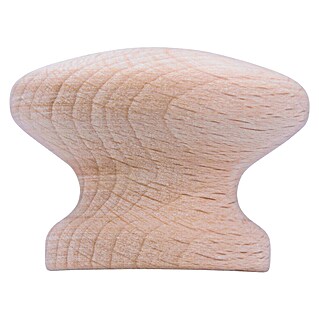 Siro Möbelknopf (Ø x H: 35 x 27 mm, Holz, Buche)