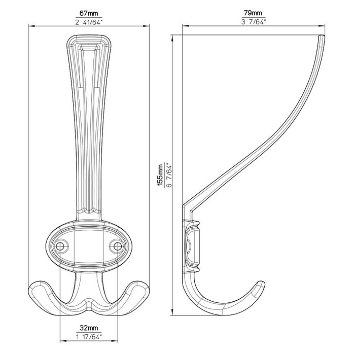HAKEN 1096/ZN1      GLZD  VERCHROMT