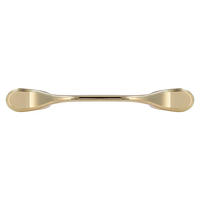 Siro Möbelgriff - Typ Möbelgriff: Bügel, L x B x H: 126 x 16 x 25 mm, Stahl, Gold - Goldfarbener Hosenverlängerer für mehr Komfort und Flexibilität bei der Anpassung der Bundweite. Praktisches Accessoire.