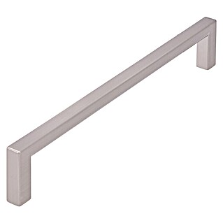 Siro Ručka za namještaj (Tip ručke za namještaj: Držač, D x Š: 168 x 8 mm, Srebrna, Materijal ručke namještaja: Čelik)