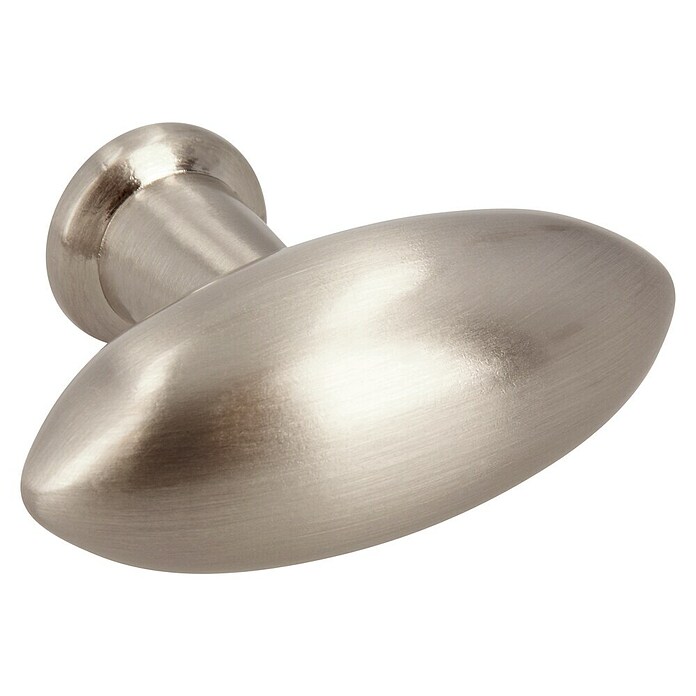 Siro Ručkica za namještaj  (Tip ručke za namještaj: Gumb, D x Š x V: 38 x 16 x 30 mm, Čelik, Srebrna) | BAUHAUS