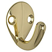 Siro Garderobenhaken (L x B x H: 37 x 27 x 31 mm, Gold, Stahl) | BAUHAUS
