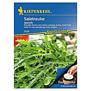 Kiepenkerl Profi-Line Salatsamen Salatrauke Speedy (Eruca sativa, Erntezeit: Ganzjährig)