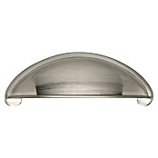 Siro Muschelgriff (L x B x H: 78 x 29 x 23 mm, Silber, Stahl) | BAUHAUS