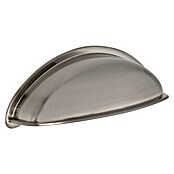 Siro Muschelgriff (L x B x H: 78 x 29 x 23 mm, Silber, Stahl) | BAUHAUS