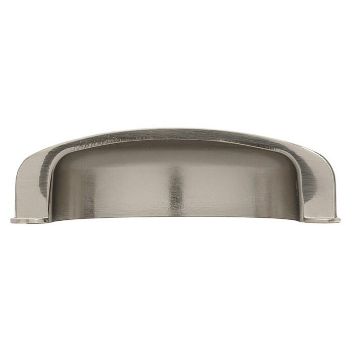 Siro Muschelgriff (L x B x H: 78 x 29 x 23 mm, Silber, Stahl) | BAUHAUS