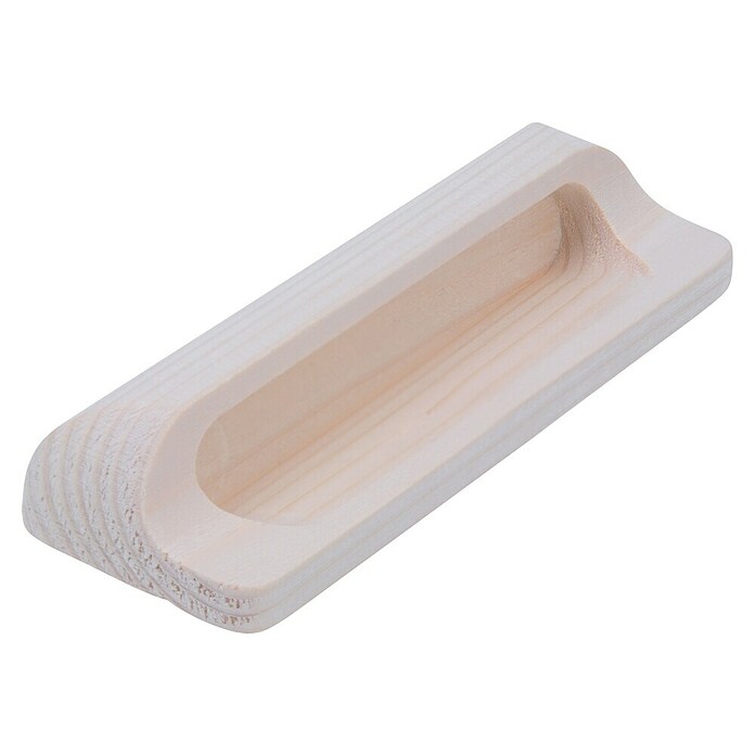 Siro Školjkasta ručka  (D x Š x V: 110 x 40 x 19 mm, Drvo, Smeđa) | BAUHAUS