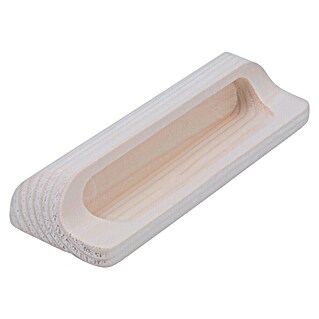 Siro Školjkasta ručka (D x Š x V: 110 x 40 x 19 mm, Drvo, Smeđa)