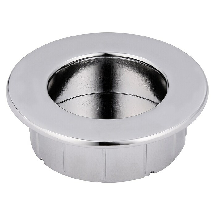 Siro Školjkasta ručka  (Ø x V: 50 x 16 mm, Srebrna, Čelik) | BAUHAUS