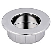 Siro Školjkasta ručka  (Ø x V: 50 x 16 mm, Srebrna, Čelik) | BAUHAUS