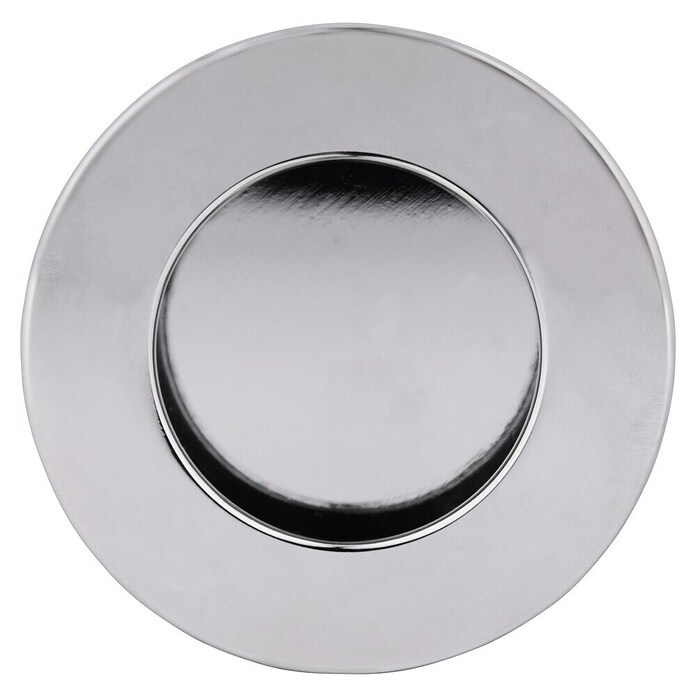 Siro Školjkasta ručka  (Ø x V: 50 x 16 mm, Srebrna, Čelik) | BAUHAUS