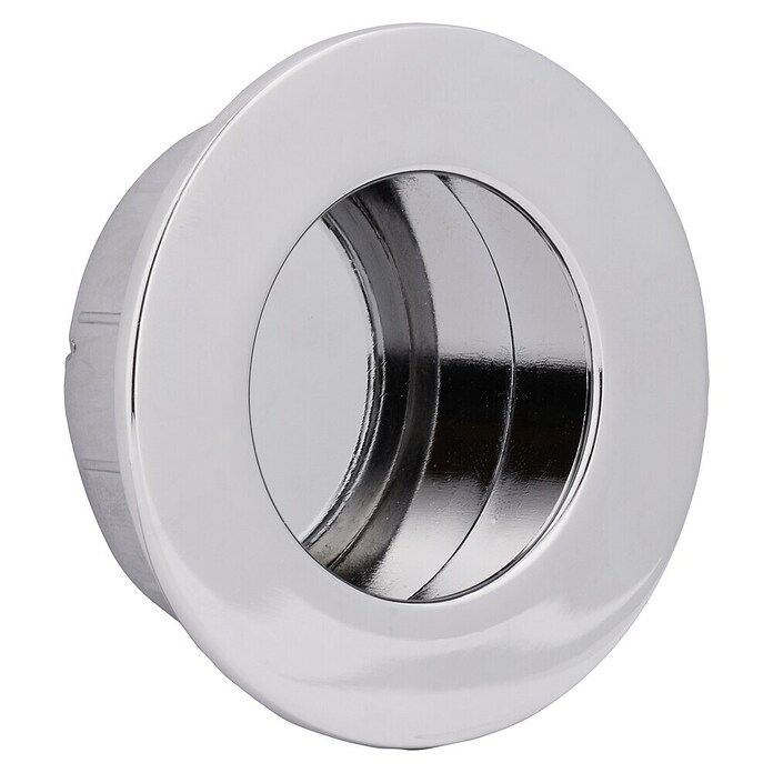 Siro Školjkasta ručka  (Ø x V: 50 x 16 mm, Srebrna, Čelik) | BAUHAUS
