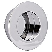 Siro Školjkasta ručka  (Ø x V: 50 x 16 mm, Srebrna, Čelik) | BAUHAUS