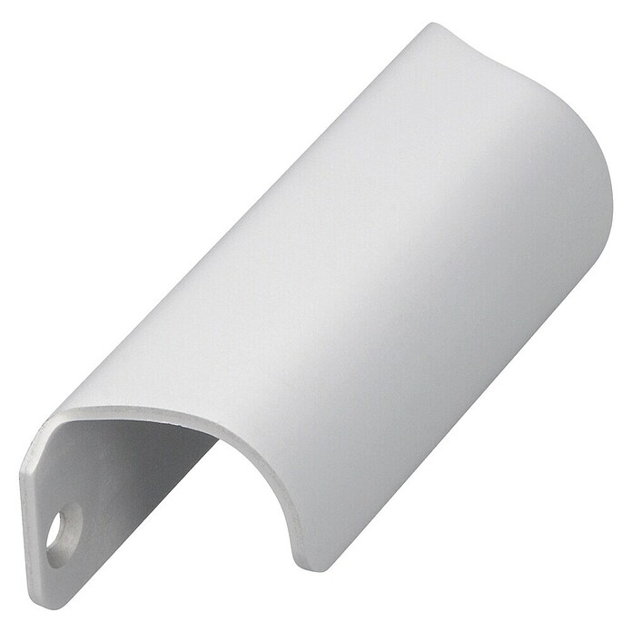 Siro Muschelgriff (90 x 25 x 27 mm, Silber, Aluminium) | BAUHAUS