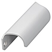 Siro Muschelgriff (90 x 25 x 27 mm, Silber, Aluminium) | BAUHAUS