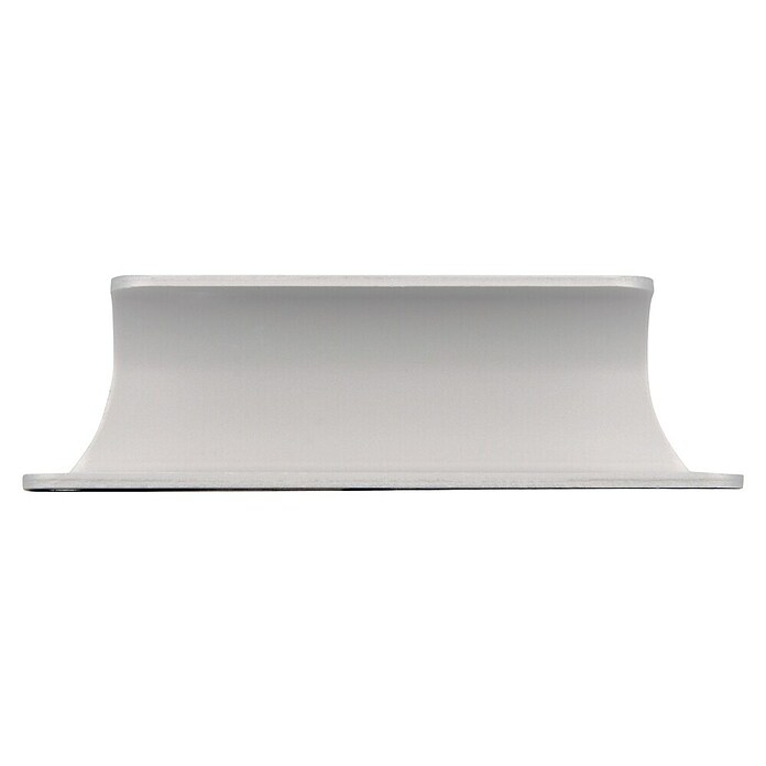 Siro Muschelgriff (90 x 25 x 27 mm, Silber, Aluminium) | BAUHAUS