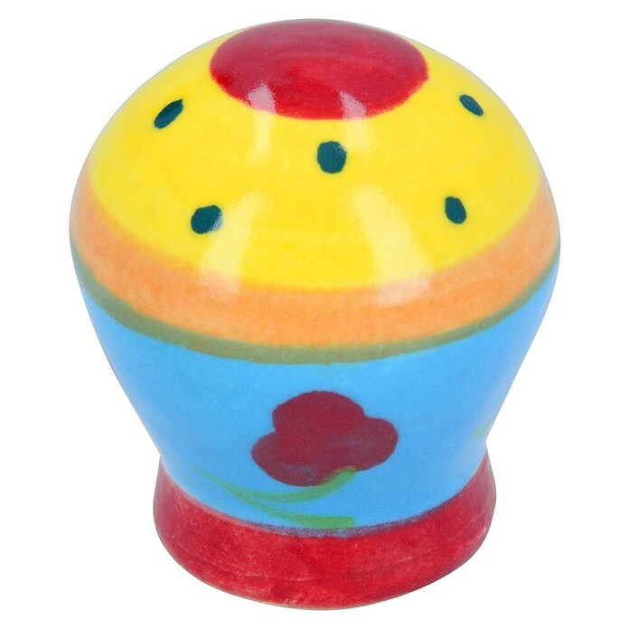 Siro Gumb za pohištvo  (Vrsta pohištvenega ročaja: Gumb, Ø x V: 29 x 33 mm, Porcelan, Večbarvna) | 1150 - Möbelknöpfe und Griffe | AAEB - Möbelbeschläge | AAE - Beschläge | AA - Eisenwaren | A - Eisenwaren | BAUHAUS