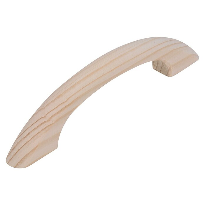 Siro Möbelgriff (Typ Möbelgriff: Bügel, L x B x H: 133 x 13 x 29 mm, Holz, Braun) | BAUHAUS