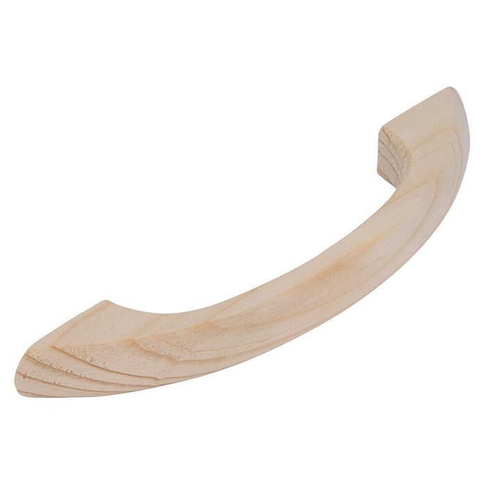 Siro Möbelgriff (Typ Möbelgriff: Bügel, L x B x H: 133 x 13 x 29 mm, Holz, Braun) | BAUHAUS