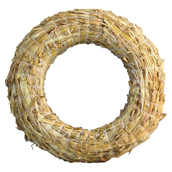 Slamnati venec  (Premer: 15 cm, Primerno za: Adventni venčki) | 8475 - Weihnachten Tischkonzepte | IDDP - Weihnachten | IDD - Trendy | ID - Trendy | I - Stadtgarten | BAUHAUS