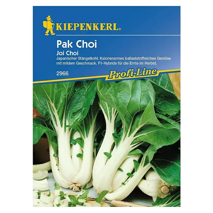 Kiepenkerl Profi-Line Gemüsesamen Pak ChoiBrassica rapa var. chinensis, Saatzeit: Juni, Erntezeit: August