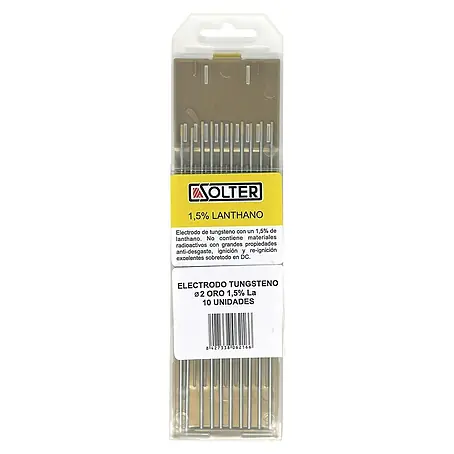 Solter  Electrodos de tungsteno