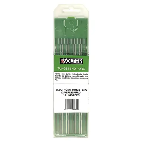 Solter  Electrodos de tungsteno