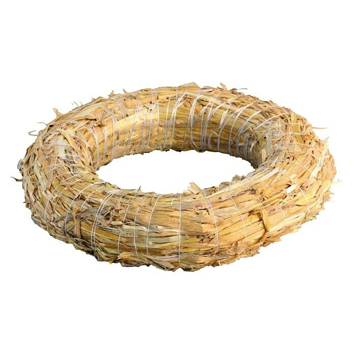 Slamnati venec  (Premer: 15 cm, Primerno za: Adventni venčki) | 8475 - Weihnachten Tischkonzepte | IDDP - Weihnachten | IDD - Trendy | ID - Trendy | I - Stadtgarten | BAUHAUS