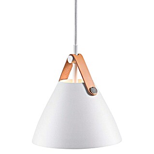 Nordlux Lámpara colgante redonda Strap 16 (35 W, Ø x Al: 165 x 170 mm, Blanco, GU10)