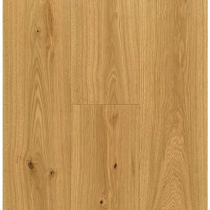 Parador Parkett Basic 11.5 - Eiche gebürstet Naturöl, Landhausdiele, 2.200 x 185 x 11,5 mm - Heller Eichenholzfußboden mit natürlicher Maserung und Astansätzen.