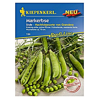 Kiepenkerl Profi-Line Gemüsesamen Markerbsen (Pisum sativum, Saatzeit: April, Erntezeit: Juni)