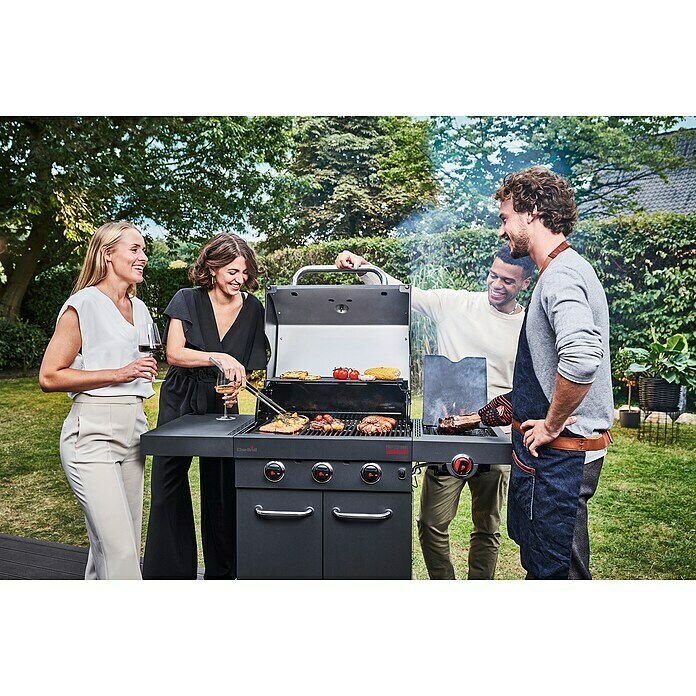 Char-Broil Gasgrill Professional Power Edition 3 (Grillfläche (B x T): 61,5 x 44,5 cm, 7,47 kW, Anzahl Brenner: 3 Stk.) | BAUHAUS