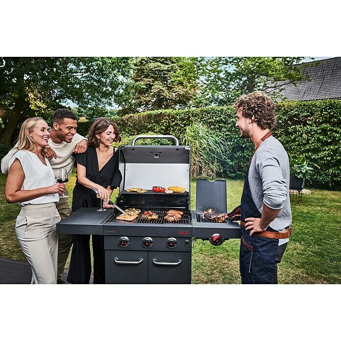 Char-Broil Gasgrill Professional Power Edition 3 (Grillfläche (B x T): 61,5 x 44,5 cm, 7,47 kW, Anzahl Brenner: 3 Stk.) | BAUHAUS