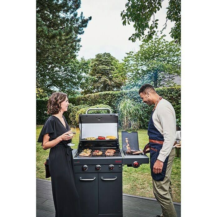 Char-Broil Gasgrill Professional Power Edition 3 (Grillfläche (B x T): 61,5 x 44,5 cm, 7,47 kW, Anzahl Brenner: 3 Stk.) | BAUHAUS