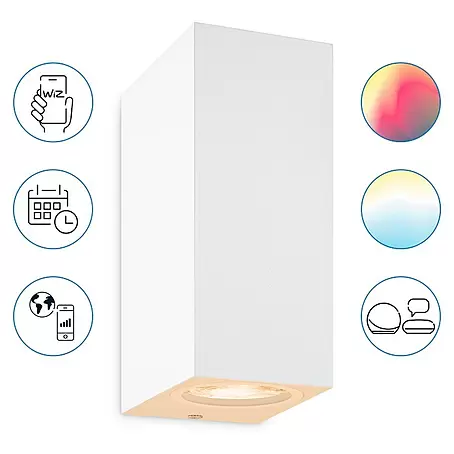 Philips Wiz LED-Außenwandleuchte Up & Down