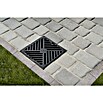 ACO Self Hofablauf mit Gussrost (25 x 25 x 36 cm, Herausnehmbarer Schlammeimer)