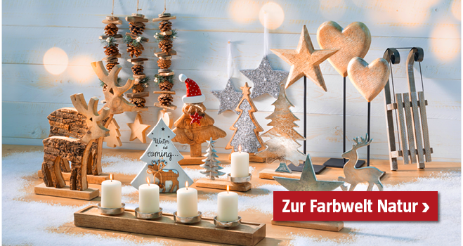 Weihnachts-Farbwelt Natur
