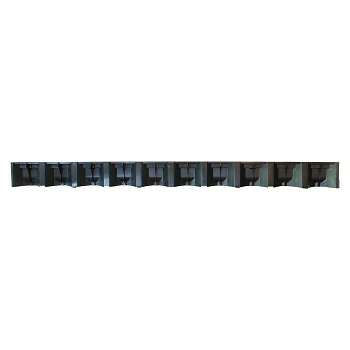 ACO Kunststoffrinne Self Hexaline (100 x 12,5 x 7,8 cm, Schwarz)