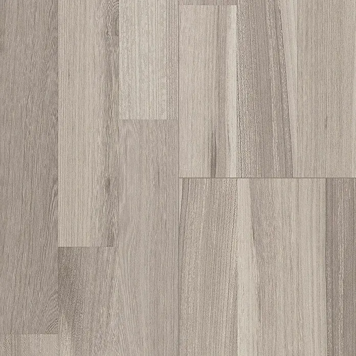 Parador Laminatmuster Basic 200 Akazie grau - 200 x 194 x 7 mm, Schiffsboden - Helle Holzbodenstruktur mit verschiedenen Holzmusterungen, die dem Boden ein modernes und stilvolles Aussehen verleihen.