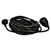 Voltomat Verlängerungskabel (Schwarz, 10 m)