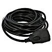 Voltomat Verlängerungskabel (Schwarz, 10 m)