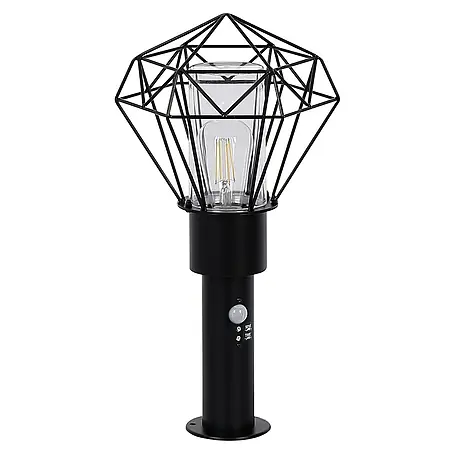Globo Horace Lámpara de pie para exterior con sensor