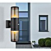 Globo Xeloo Sensor-Außenleuchte (60 W, L x B x H: 10,2 x 10,2 x 42 cm, Schwarz, IP44, Bewegungsmelder) | BAUHAUS
