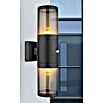 Globo Xeloo Sensor-Außenleuchte (60 W, L x B x H: 10,2 x 10,2 x 42 cm, Schwarz, IP44, Bewegungsmelder) | BAUHAUS