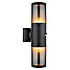 Globo Xeloo Sensor-Außenleuchte (60 W, L x B x H: 10,2 x 10,2 x 42 cm, Schwarz, IP44, Bewegungsmelder) | BAUHAUS