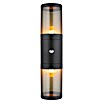 Globo Xeloo Sensor-Außenleuchte (60 W, L x B x H: 10,2 x 10,2 x 42 cm, Schwarz, IP44, Bewegungsmelder) | BAUHAUS